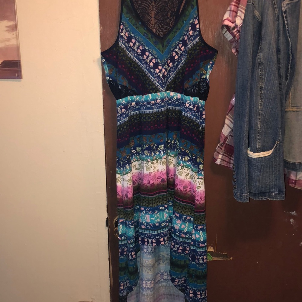 Maurices hi lo dress with elastic/vented waist LG